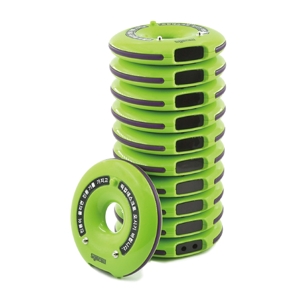 GP-100R-10C 씨스콜 도넛 진동벨 10개 세트