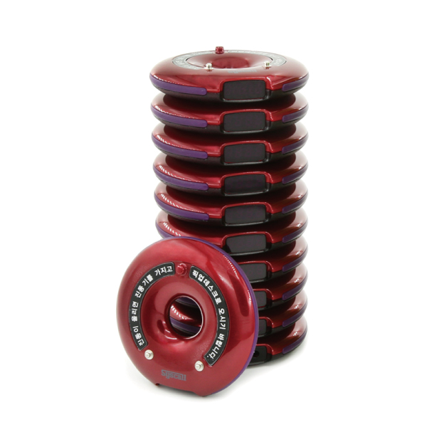 GP-100R-10C 씨스콜 도넛 진동벨 10개 세트