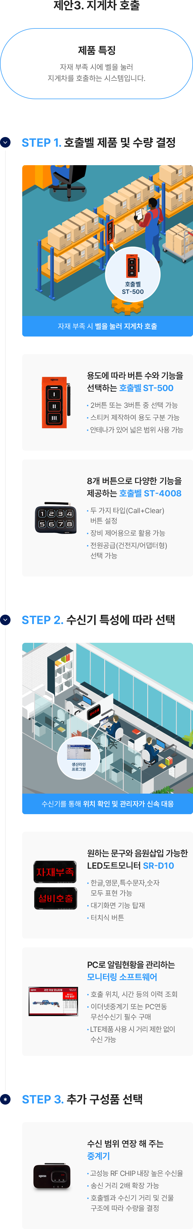 제안3. 지게차 호출