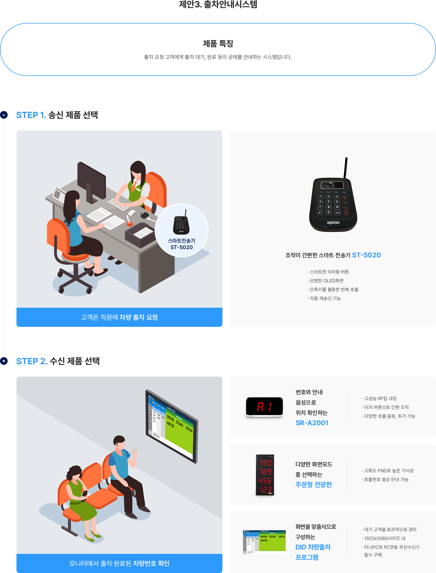제안3. 출차안내시스템